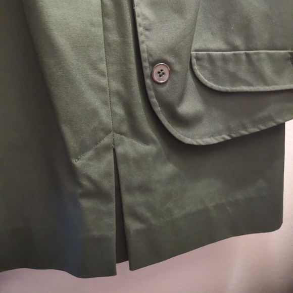 Women's two piece skirt suit - military surplus army green - Picture 10 of 14